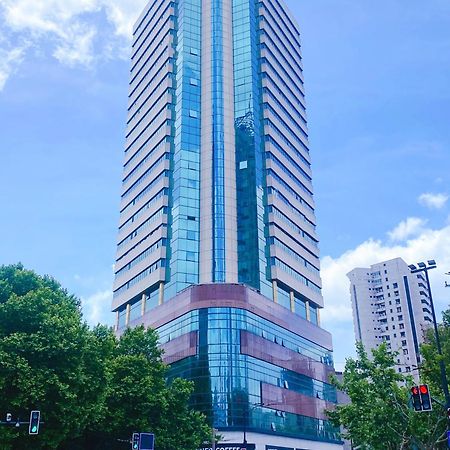 Lemon Hotel - Metro Line 1 Line 7 Changshu Road 200 Meters Shanghai Buitenkant foto