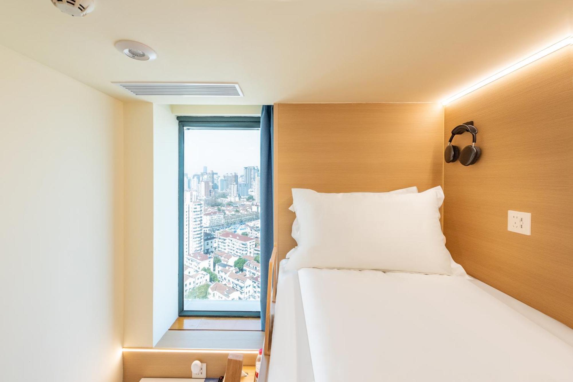 Lemon Hotel - Metro Line 1 Line 7 Changshu Road 200 Meters Shanghai Buitenkant foto