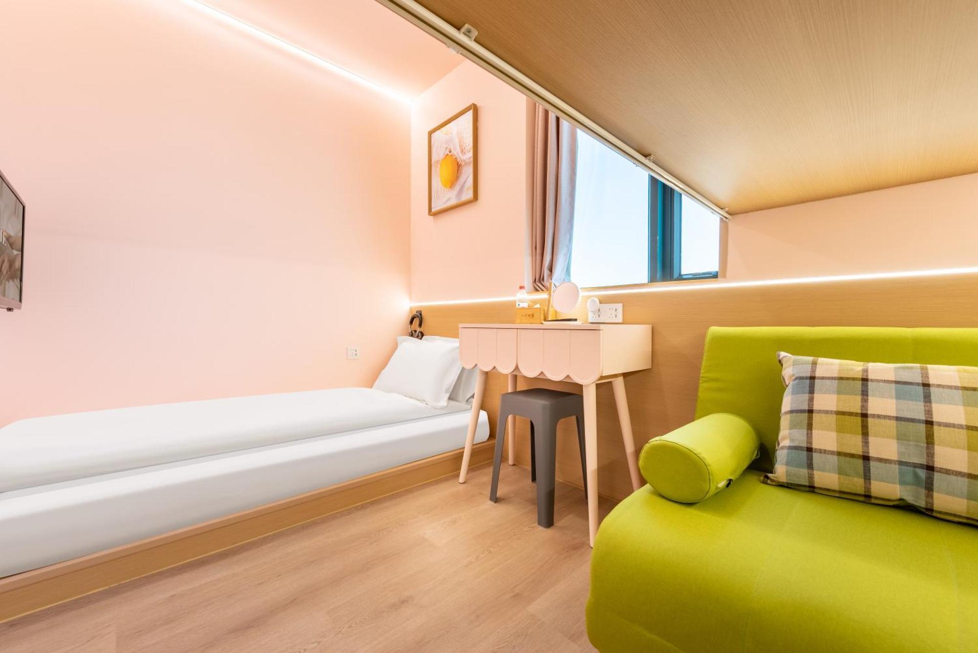 Lemon Hotel - Metro Line 1 Line 7 Changshu Road 200 Meters Shanghai Buitenkant foto